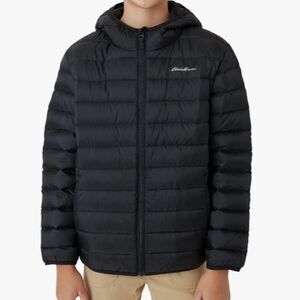 Eddie Bauer Kids CirrusLite Down-Fill Jacket, Black, Large, NWT